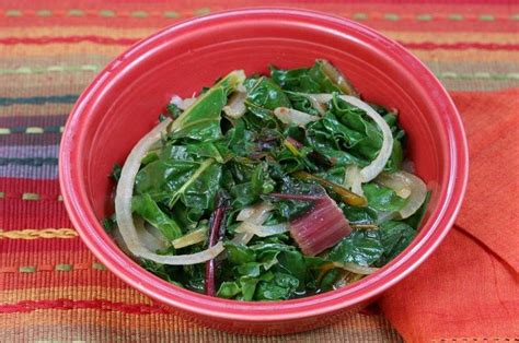 Rainbow Chard With Allspice Corriander And Paprika Best Chard Recipe