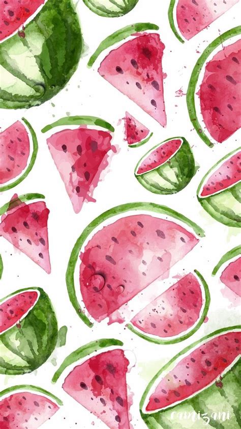🍉watermelon Lockscreen🍉 Cute Pink Y Summer Watermelon Wallpaper