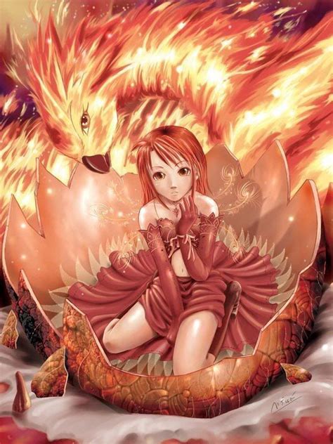 Phoenix I Love Anime Awesome Anime Awesome Art Fantasy Characters