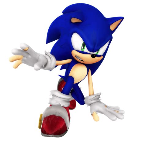 Battle Damage Sonic Render By Nibroc Rock Hedgehog Colors Sonic