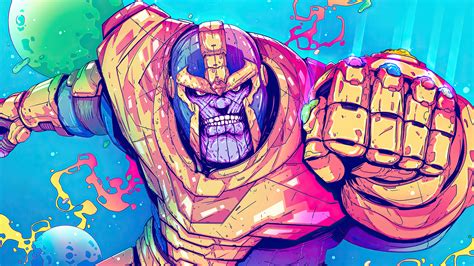 1920x1080 Thanos Sketchy Artwork Laptop Full Hd 1080p Hd 4k Wallpapers