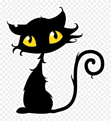 Black Cat Cartoon Png Cats Blog