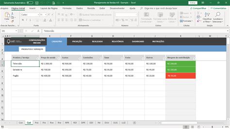 Planilha De Vendas Em Excel Planilhas Prontas Images