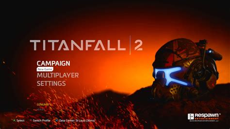 Titanfall 2 Title Screen Xbox One Ps4 Pc Youtube