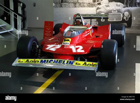 Ferrari F312 T4 Race Car 1979 Galleria Museum Maranello Italy Galleria