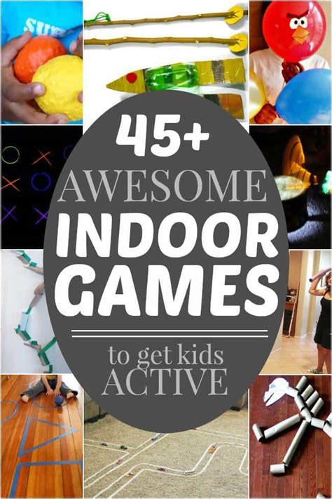 Maybe you would like to learn more about one of these? 45+ Active Indoor Games to Get Kids Active