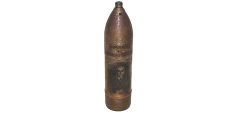 Trench Art Ww1 French 75mm He Shell Reserved As Mjl Militaria