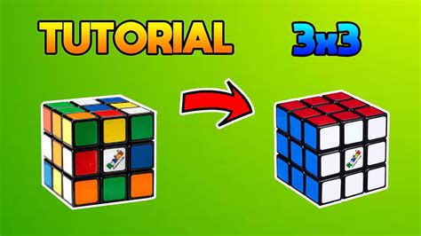 Armar Cubo De Rubik X Metodo Principiante Tutorial Itslucas Gd Youtube