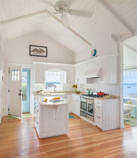 Dimauro Architects Beach Bungalow Cottages Small Cottage Kitchen