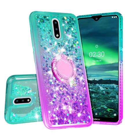 Soga Phone Cover Compatible For Nokia 23 Case Liquid Floating