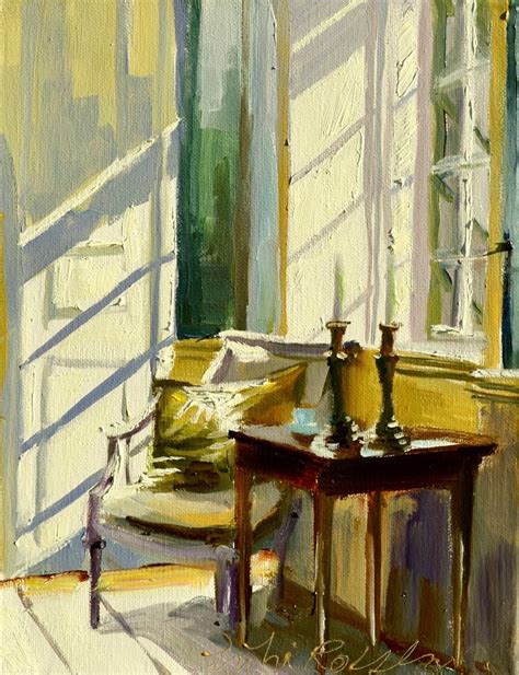 Sunlit Interior By Cecilia Rosslee