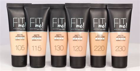 Maybelline Fit Me Matte Poreless Foundation 30ml Permoon Co Uk