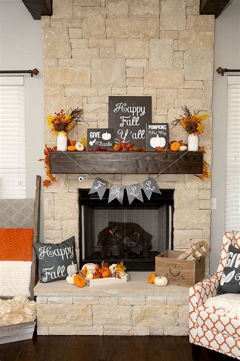 Modern Fall Fireplace Decor Cozy Up Your Home With These Stunning Ideas