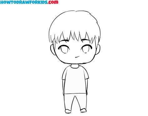 How To Draw A Boy Easy Drawing Tutorial For Kids