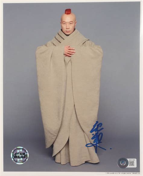 Kee Chan Signed Star Wars Episode Iii Revenge Of The Sith 8x10 Photo