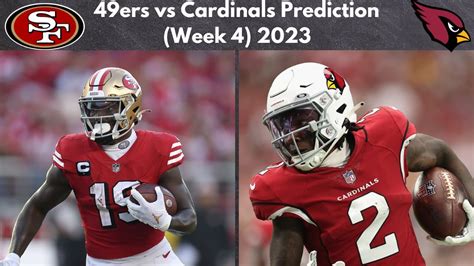 49ers Vs Cardinals Predictions 2023 Week 4 Youtube