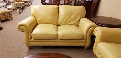 Klaussner Leather Sofa And Lseat Delmarva Furniture Consignment