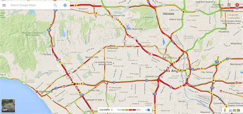 Traffic Map Los Angeles