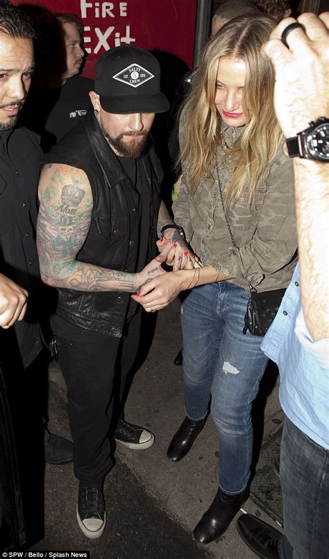 Cameron Diaz And Nicole Richie Support Benji And Joel Madden At Good