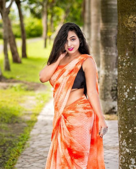 Pin By Praveen Telugu On Saree And Half Saree In Desi Beauty