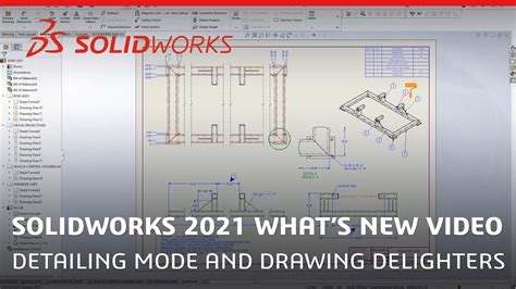 Whats New In Solidworks 2021 Detailing Mode And Drawing Delighters