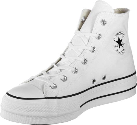 Converse Ctas Lift Hi Black White Sneaker A Collo Alto Unisex Adulto Amazon It Scarpe E Borse
