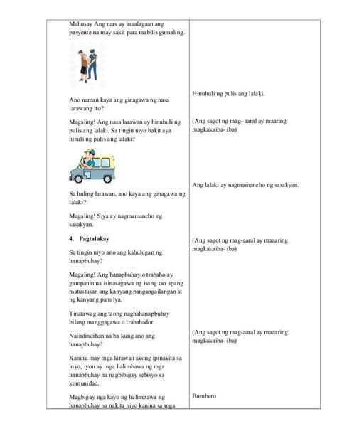My Lesson Plan In Araling Panlipunan Ideas Lesson Plan Examples