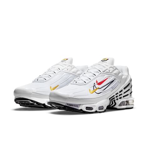 Nike Tn Air Max Plus 3 Multi Swoosh White 2021 Dn6993 100 Dn6993 100