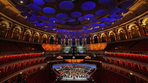 Die Royal Albert Hall Während Der Jährlichen Bbc Proms Konzertreihe In