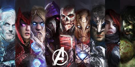 Striking Avengers Fanart Remixes Superheroes As Hulking