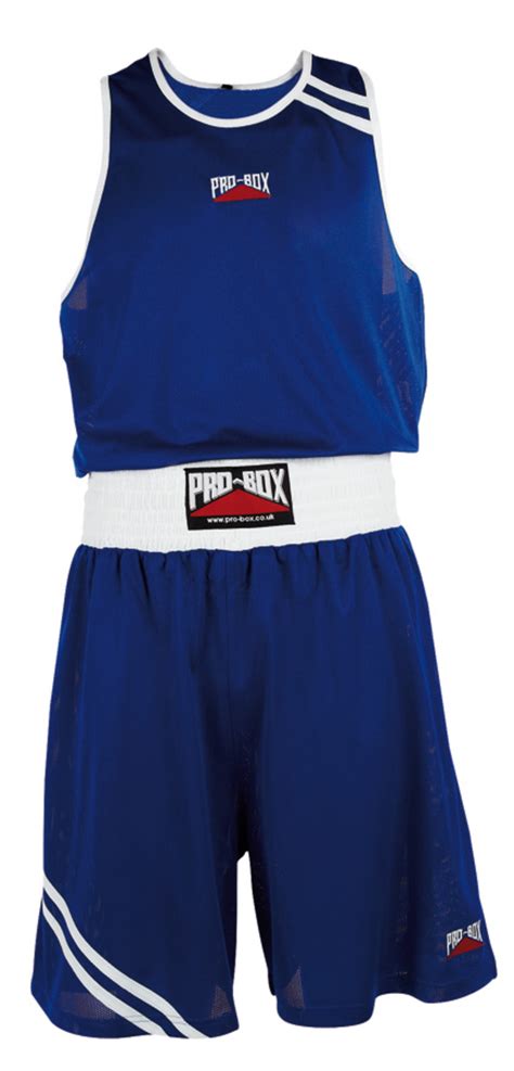 Pro Box Club Essentials Blue Boxing Vest Boxing And Martial Arts