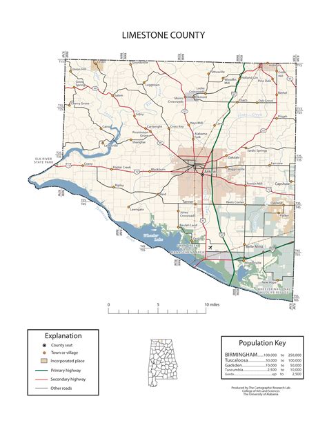 Maps Of Limestone County