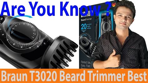 Reviews for the braun cruzer run from average to good. Braun BT3020 Beard Trimmer for Men | Unboxing, Review ...