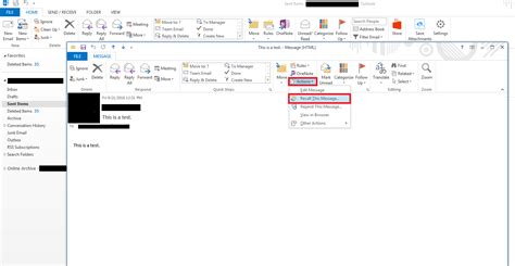 However, the feature is available only for windows clients. Hướng dẫn cách Recall, thu hồi lại thư đã gửi trong MS Outlook
