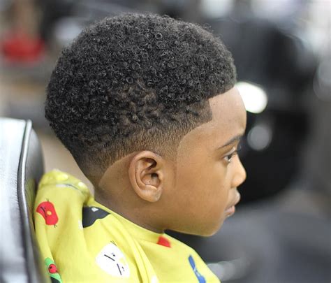 Fade Haircuts Black Kids Hairstyles Boys