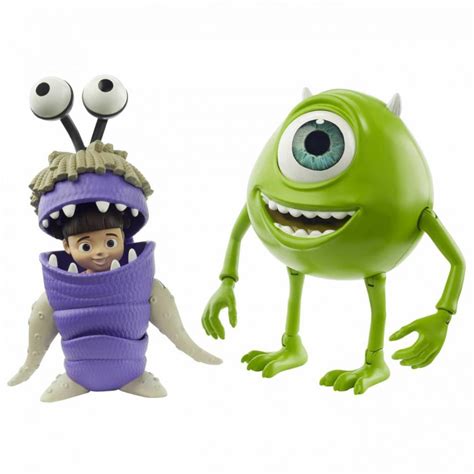 Disney Pixar Monsters Inc Mike Wazowski And Boo Figures Pixar Mini