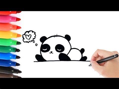 Mooie tekeningen om na te tekenen makkelijk. Hoe Teken Je Simpel Een Panda? Leren Tekenen Voor ...