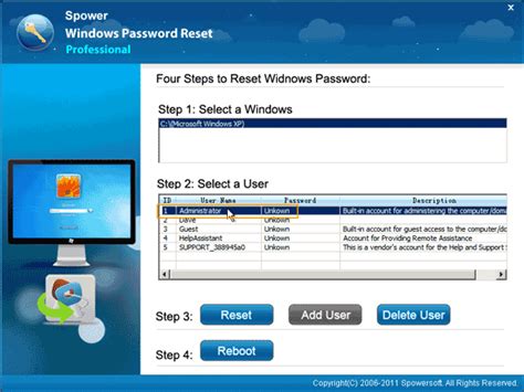 How To Reset Windows XP Admin Password If Forgot It