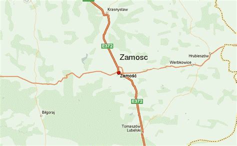 Location maps of cities in poland. Zamość Location Guide