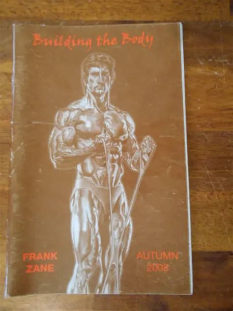 Frank Zane Bodybuilding Building The Body Newsletter Muscle Booklet