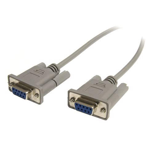 Cross Wired Db9 Serial Null Modem Cable Ff