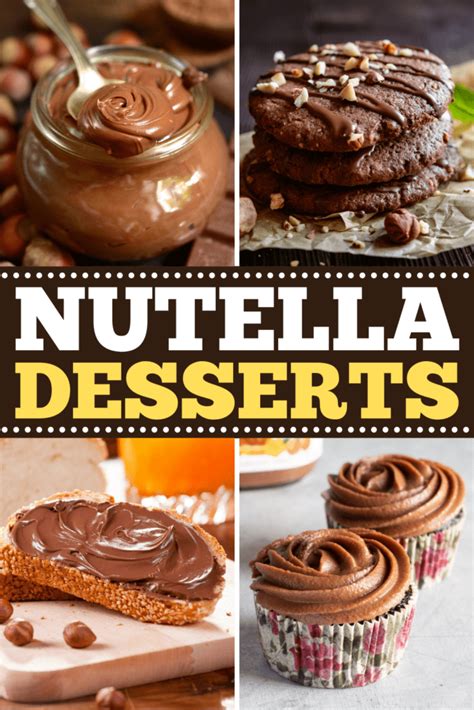 30 Nutella Desserts That Are Beyond Dreamy Insanely Good