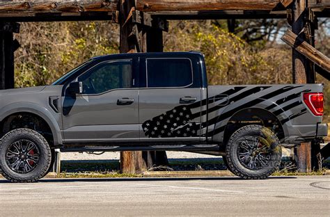 Ford F150 Usa Flag Decals Bed Stickers Graphics Compatible With F150
