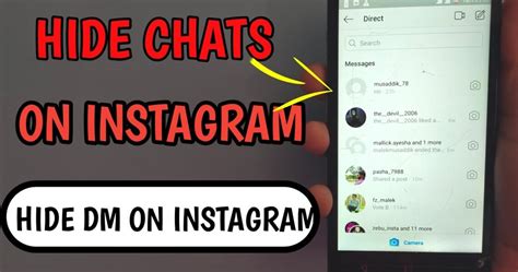 How to Hide Messages on Instagram, Methods to Hide Chats on Instagram