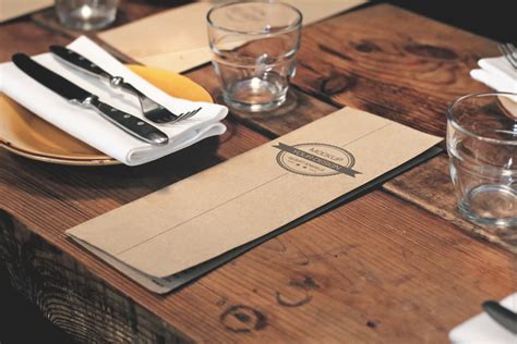 There are different mockups available on the list, so choose and use. Restaurant Menu - Free PSD Mockup | Free Mockup