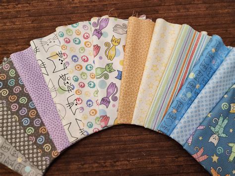 Cat's Pajamas by Patrick Lose for Northcott - 13 piece half yard bundle