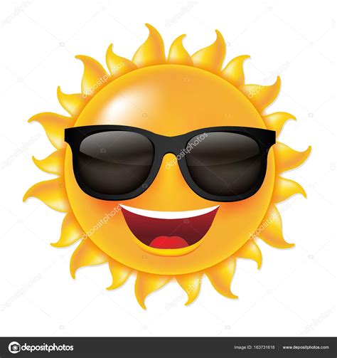 Jeden tag werden tausende neue, hochwertige bilder hinzugefügt. Grappig zon met zonnebril — Stockvector © barbaliss #163731618