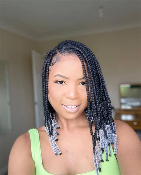 Looking For A New Way To Style Your Box Braids Try Adding Beads For A
