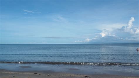 Gambar Pantai Laut Pasir Lautan Horison Awan Langit Gelombang