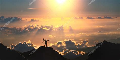 On The Top Of The World Stock Photo By ©jankovoy 78354936